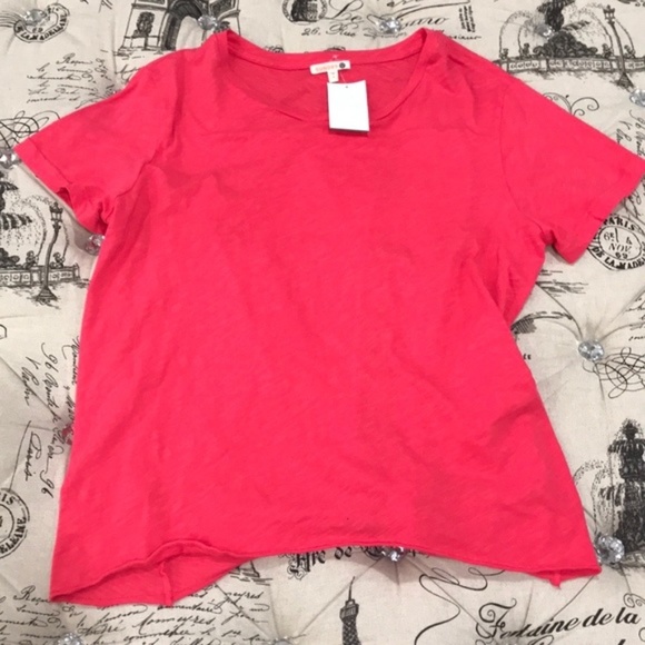 Sundry Tie Back Hi-Lo Tee - Picture 6 of 7